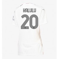 AC Milan Pierre Kalulu #20 Udebanetrøje Dame 2023-24 Kortærmet